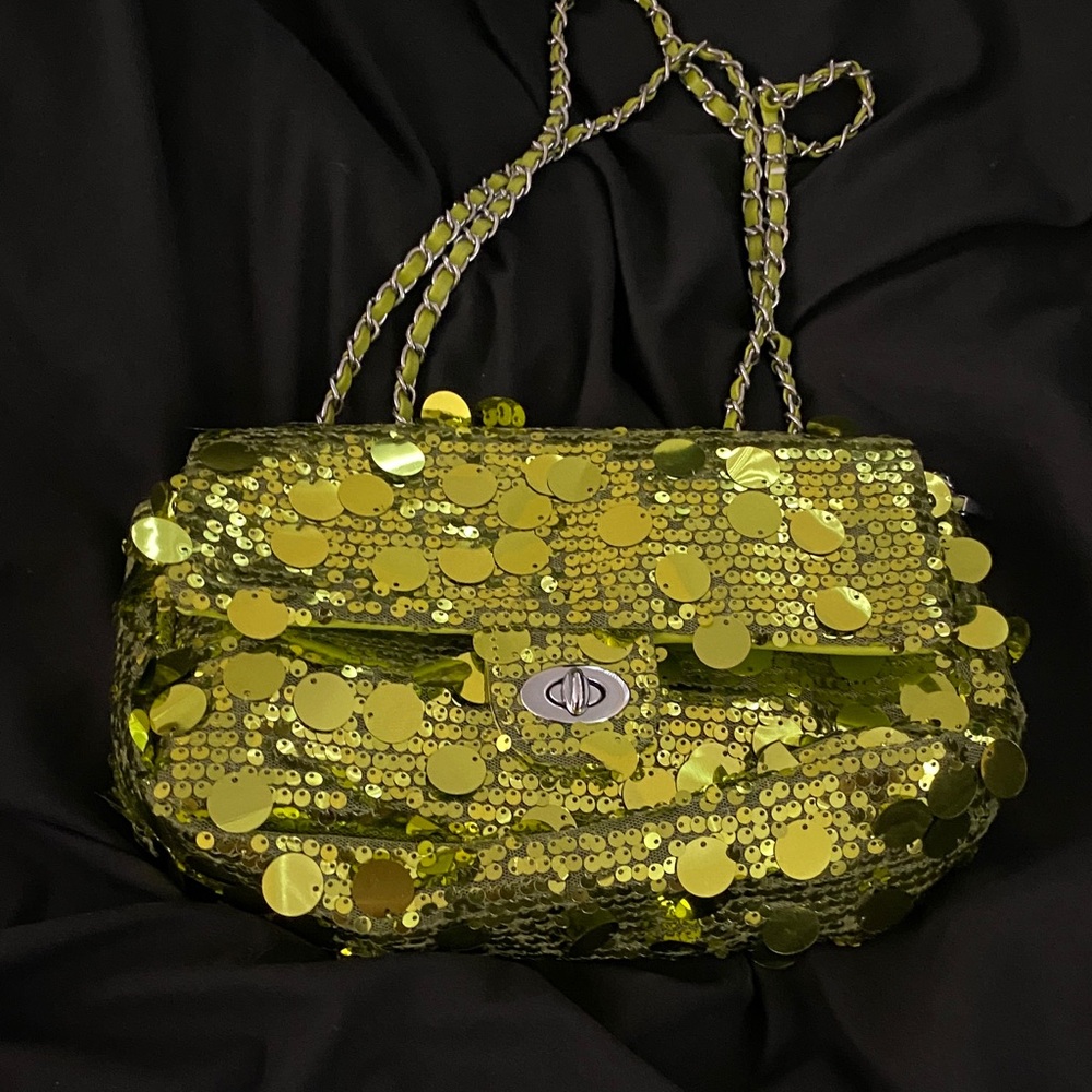 Sequin Gold Women's Bag